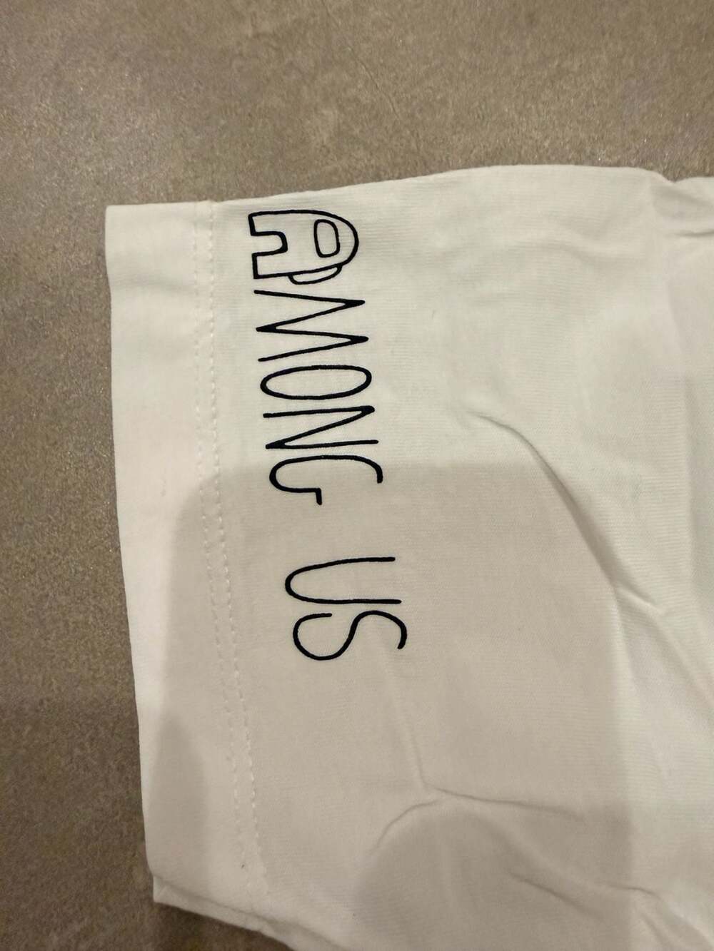 Zara Kids Among Us "Impostor" Graphic T-Shirt Size 8 - Picture 3 of 5